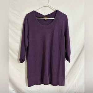 Victor Alfaro Purple Women's Sweater
